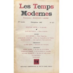 Revue Les Temps Modernes,...