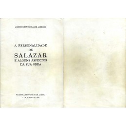 A Personalidade de Salazar…...