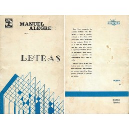 Letras - Manuel Alegre