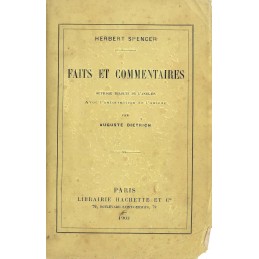 Faits et Commentaires -...